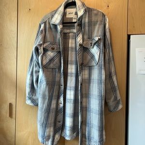 Aerie Flannel Shirt Jacket